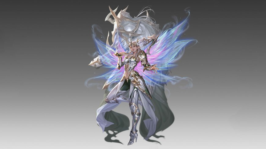 精灵法师艺术挂画